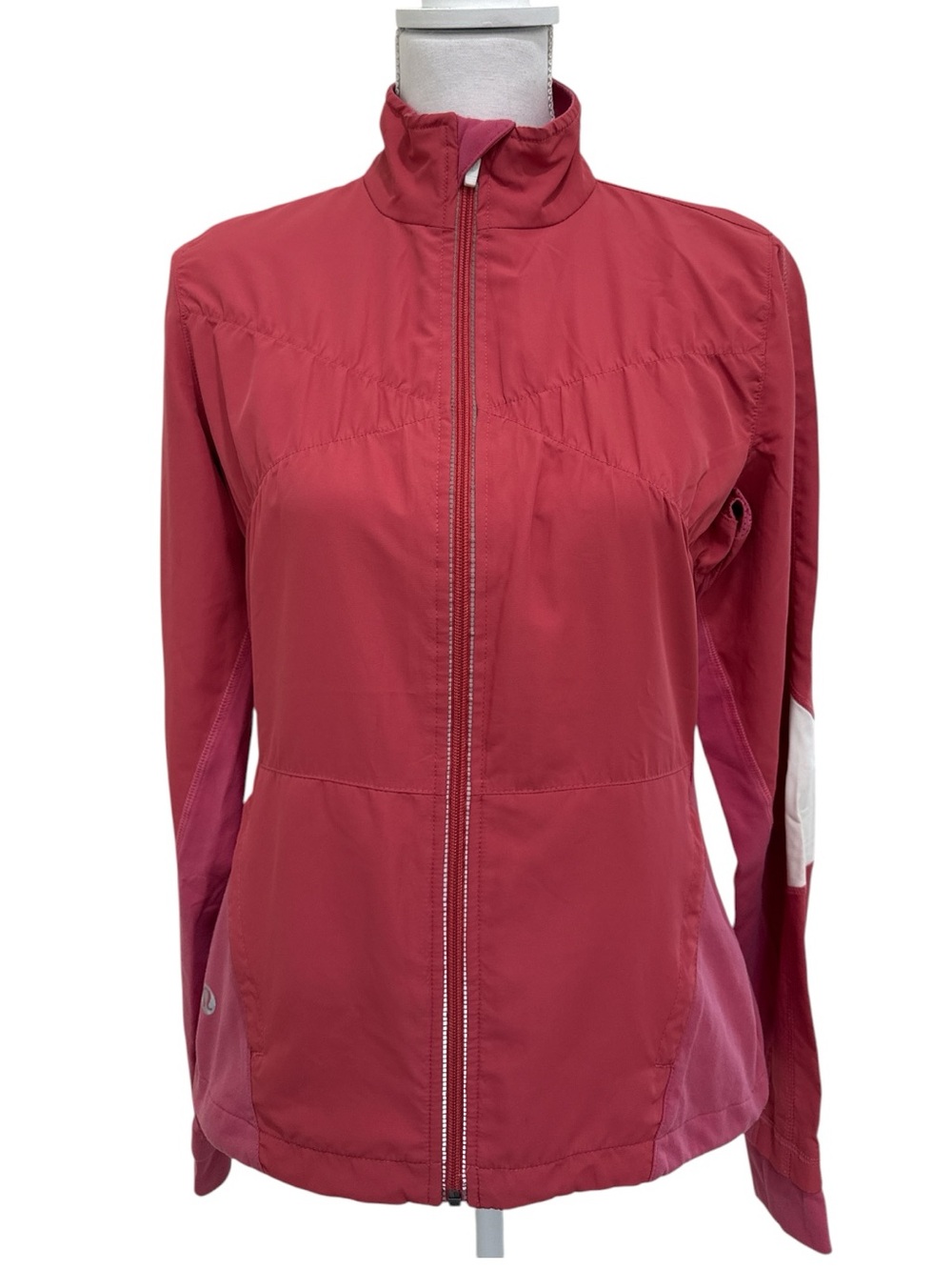 Vintage Lululemon Athletica Pink Fast Free Style Running Jacket Size 8